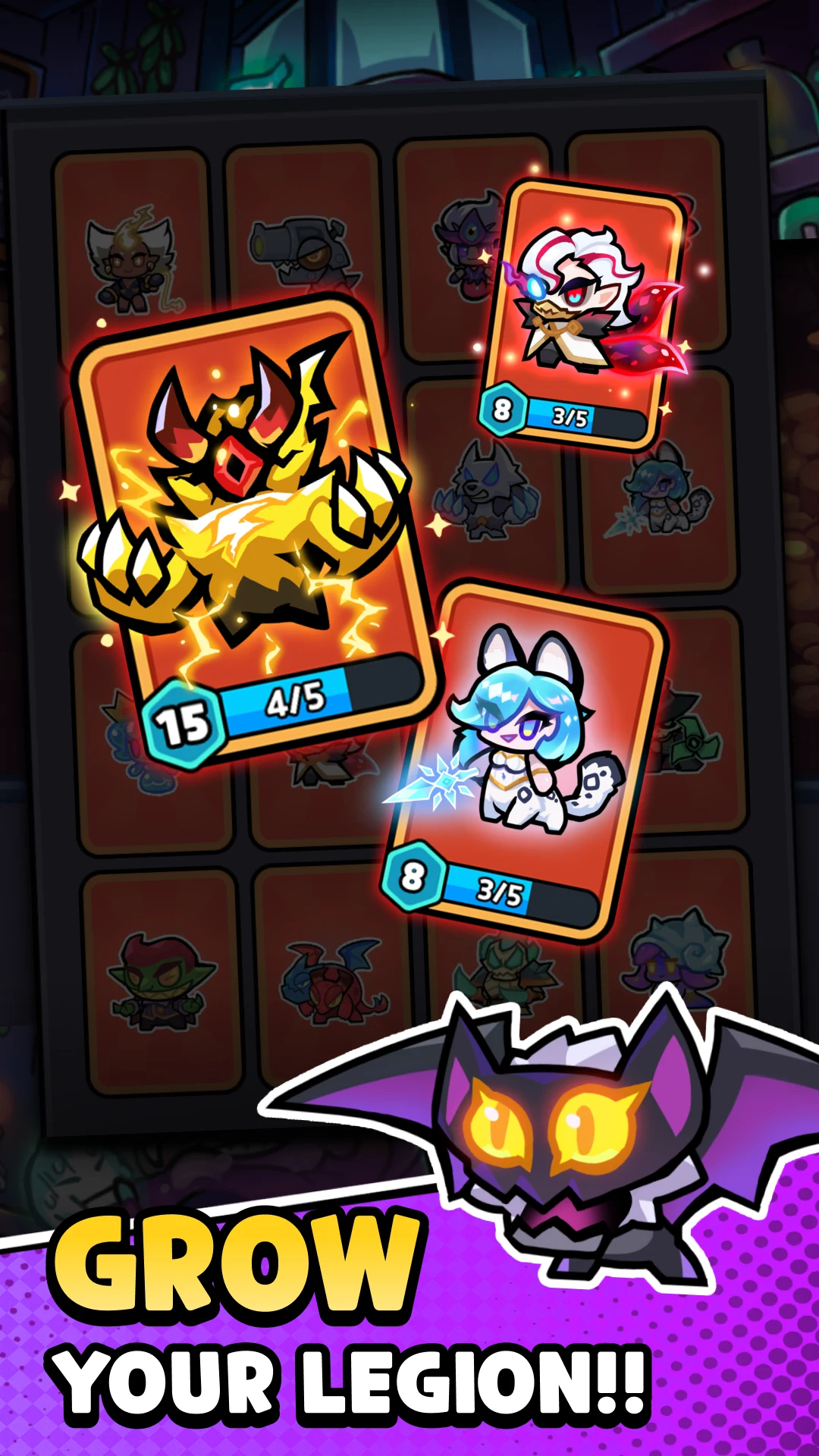 Hell Rush: Merge Hero Defense screenshot